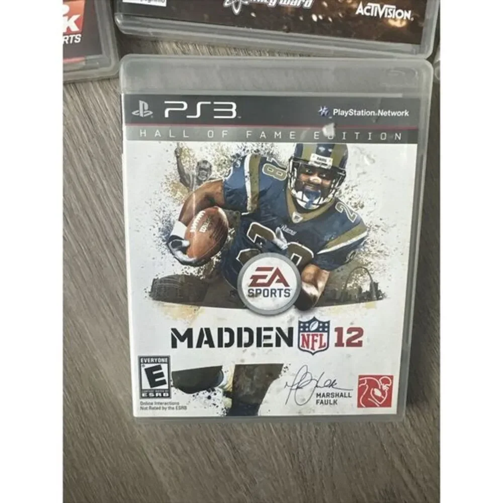 PS3 games Lot of 4 NBA2k, Madden 12, Madden 12 HOF edition, COD Modern Warfare 2